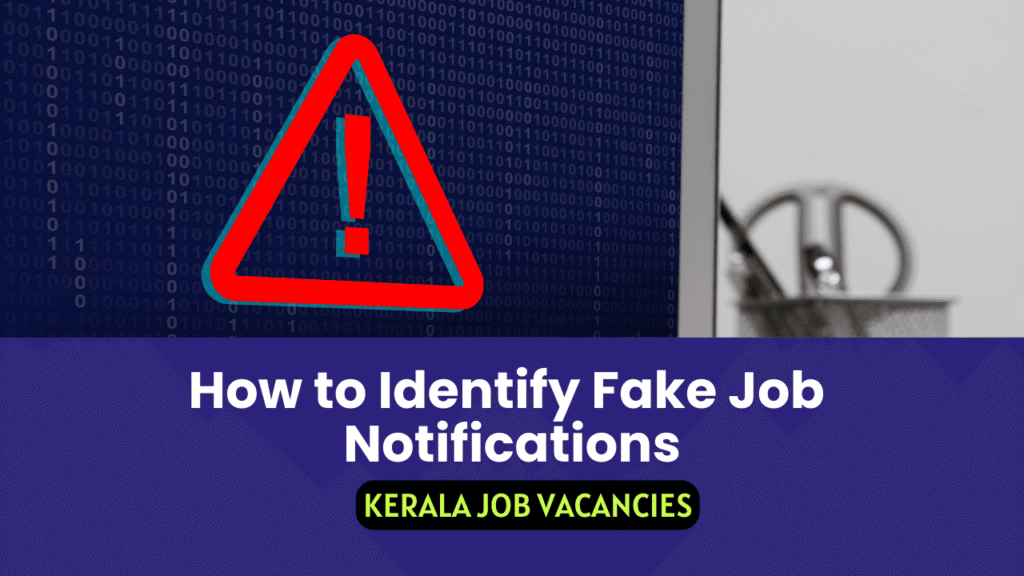 How to Identify Fake Job Notifications